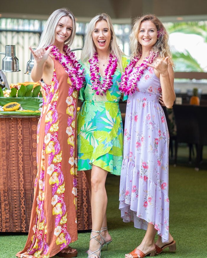 Luau Chic attire example