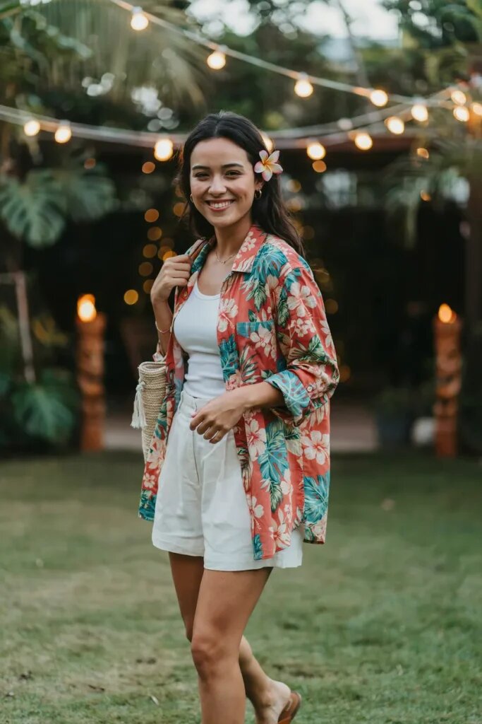 Luau Chic attire example